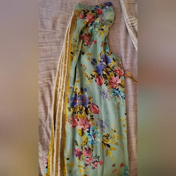 NWT Aratta Floral Wide Leg Pants - Multicolor - Picture 4 of 6